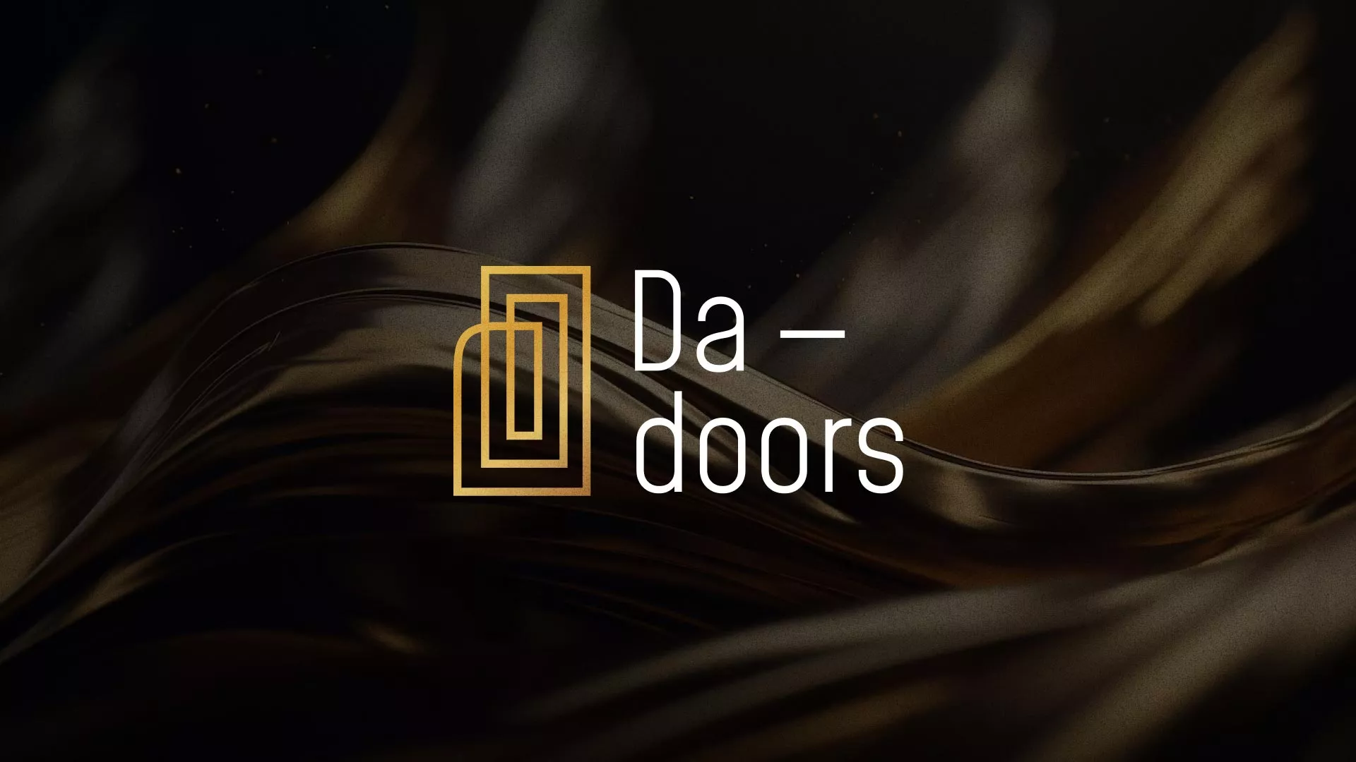 Разработка логотипа для компании «DA-DOORS» в Полярных Зорях